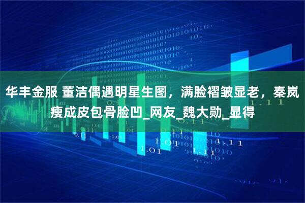 华丰金服 董洁偶遇明星生图，满脸褶皱显老，秦岚瘦成皮包骨脸凹_网友_魏大勋_显得